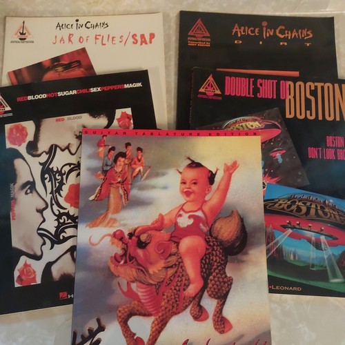 Guitar tab books - tab, stone