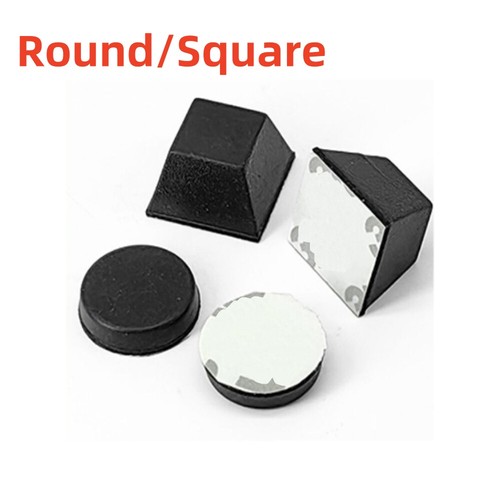 Black round square - black, round/square