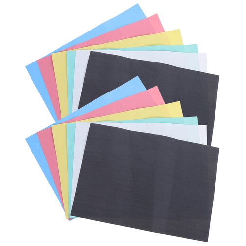 Reusable colored carbon paper - colored,