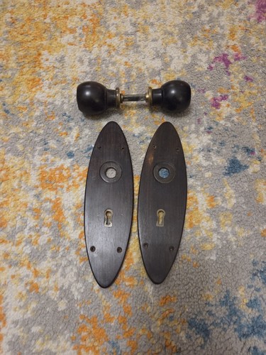 Lignum vitae door knobs - lignum,