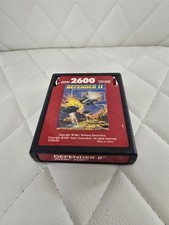 Atari 2600 Defender II Arcade Game Cartridge Used Good Condition