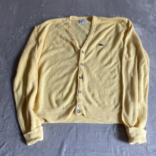 Lacoste izod vintage cardigan - lacoste,