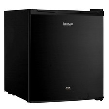 Counter Top Fridge with Lock, 41 Litre, Reversible Door, Black, Igenix IG3711BL