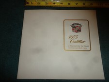 1975 CADILLAC SALES BROCHURE /