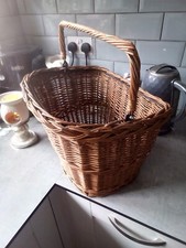 bike basket. . handle . Vintage. Lovely .