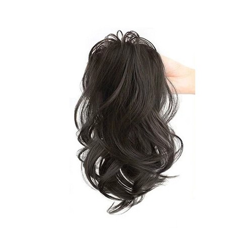 Synthetic curly claw - curly, ponytail