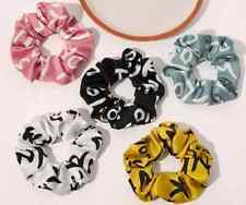 Large Strong Thick Elastic Scrunchies Women Girls Hair Ties bobble Bands