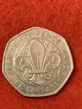 2007 Scouts 50p Coin Circulated 