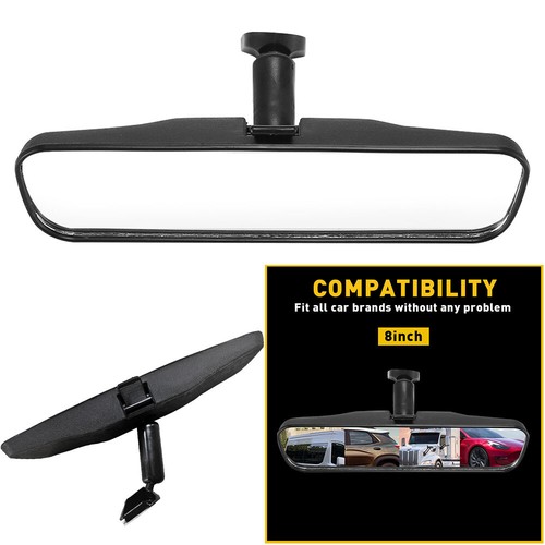 Black rear view mirror - black,