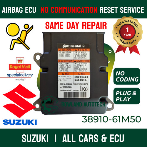 Suzuki 38910 61m50 airbag ecu - suzuki,