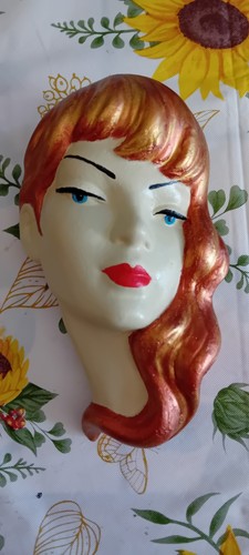 Art deco style lady - art,