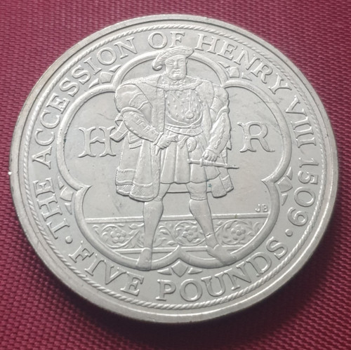 2009 five pounds eiir - 2009, £5