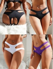 Ladies Sexy Panties Crotchless