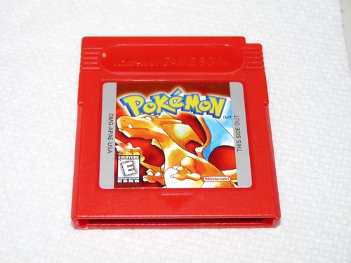 Pokemon red game boy first - red,