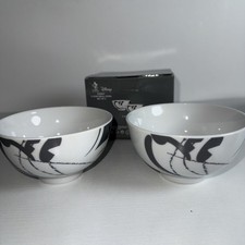 Disney Mickey Mouse Bowls Set Of 2 New 11.5cm