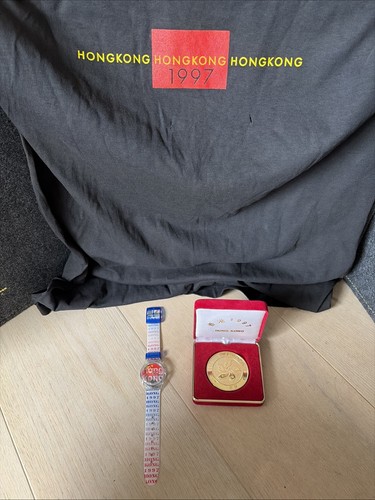 Comm gold plated - medal, hong