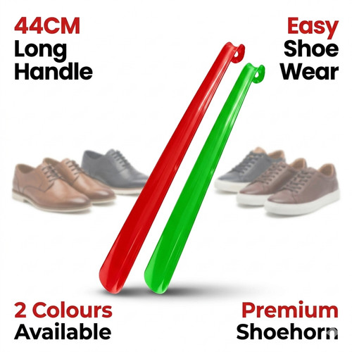 44cm long handled shoe - long,