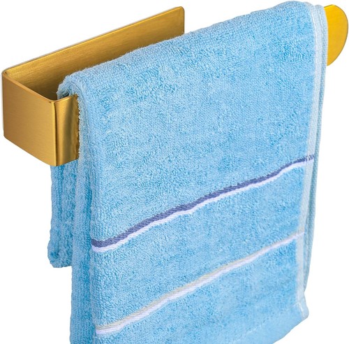 Yuet brushed brass - brass, towel