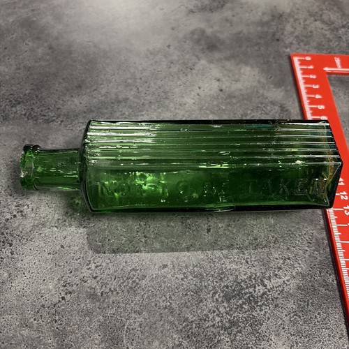 Victorian poison bottle - b6,