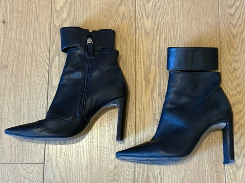 Topshop black leather cut - topshop, out