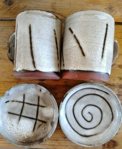 Two rare vintage rustic - rustic, jess