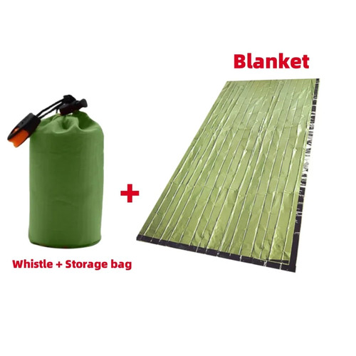 Emergency sleeping bag mylar - sleeping, bag,