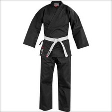 Blitz Sports Adult Karate Suit - Black Mens Suit GI