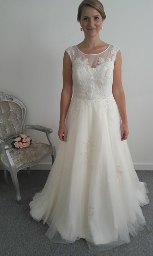 Victoria kay ivory ball - ball, gown