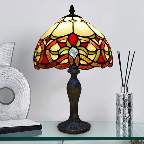 Tiffany style table - tiffany,