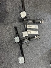 2 x DELL MDA17 Adjustable Desk Mount 12cm Dual Monitor Arm for 27" 2 x Displays