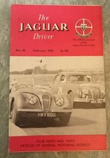 The Jaguar Driver Magazine - February 1962 - No.20.