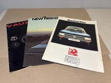 Vintage Vauxhall Car Brochures From The 70s Viva Firenza