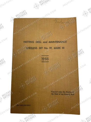 British netting drill - netting, and