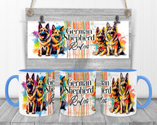 German Shepherd Rules Dog Tea