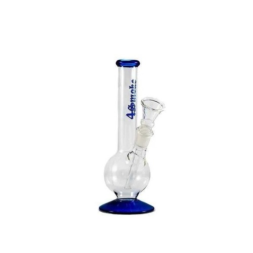 Blue glass bong - blue,