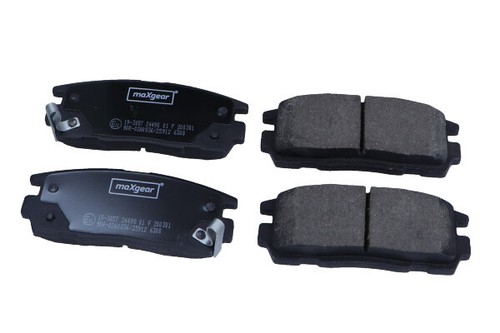 Maxgear 3657 brake pad - 19-3657, set