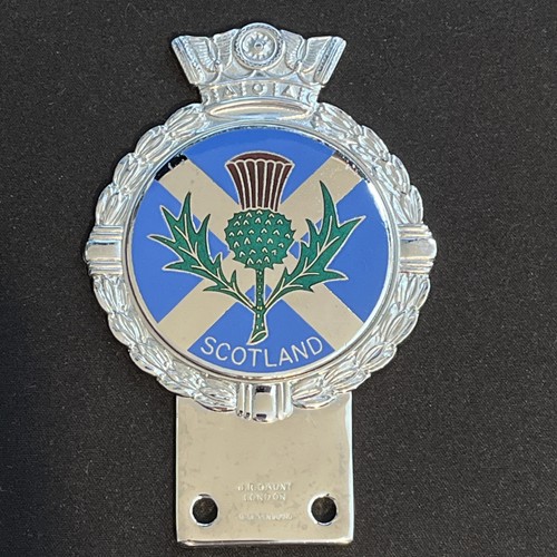 Scotland car badge r - badge, j