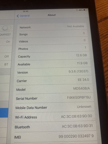 Apple ipad mini - gen., 16gb