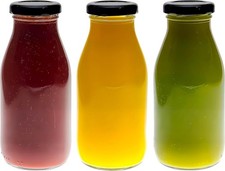 3 Pack 250ml Glass Bottles –