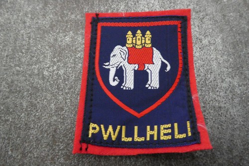 Pwllheli woven cloth - cloth, patch