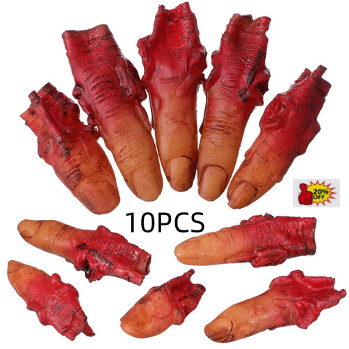 10pcs realistic fake fingers - 10pcs,