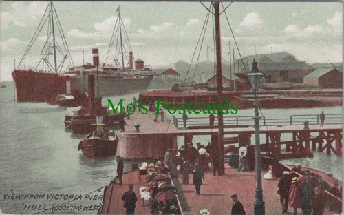 Yorkshire postcard hull - postcard:,