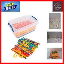400-Piece Multi-Colored Straw