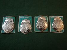 Original Old Shop Stock 1950s/60s Toy Tin Police Badge, Sold Separately.