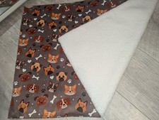 Pet blanket Throw Sherpa Pet Blanket Fleece Fur Back Cat Dog Blanket 140*100 Cm