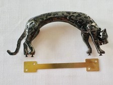 Ralph & Russo Designer Bag Handle Leopard Jaguar Gunmetal Black Replacement BN