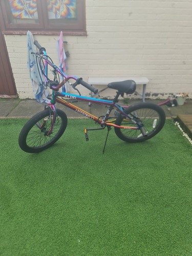 Unisex kids green - bmx, bike
