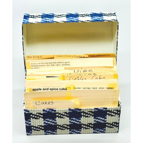 Vintage metal recipe box - vintage,