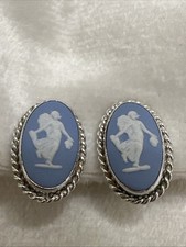Vtg wedgwood blue jasperware - vtg,