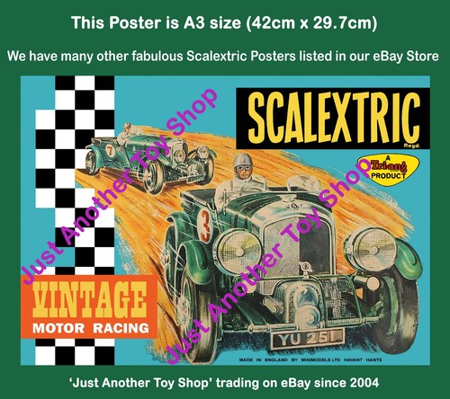 Scalextric bentley litre - scalextric,